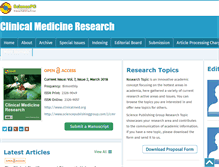 Tablet Screenshot of clinicalmed.org